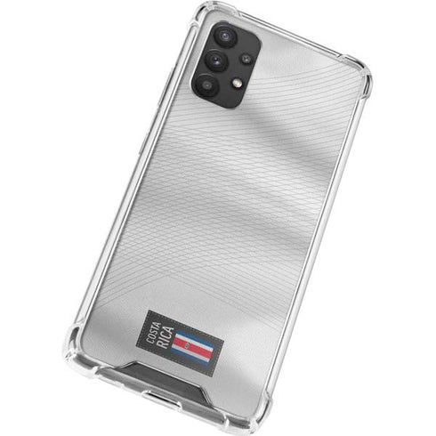 Costa Rica Soccer Flag Galaxy A32 5G Clear Case